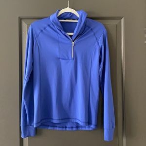 Cornflower blue Ralph Lauren Polo golf quarter zip